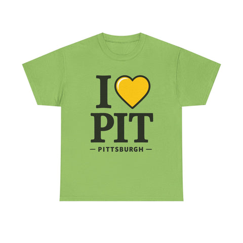 I Heart PIT - Unisex Heavy Cotton Tee T-Shirt - YinzerShop