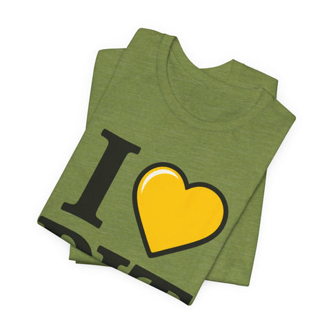 I Heart PIT - Unisex Jersey Short Sleeve Tee T-Shirt - YinzerShop
