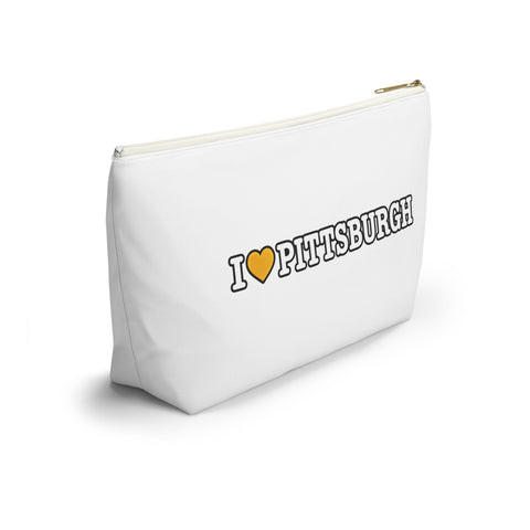 I Love Pittsburgh Accessory Pouch Bags - YinzerShop