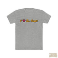 I Love The Burgh T-Shirt T-Shirt Printify Heather Grey L 