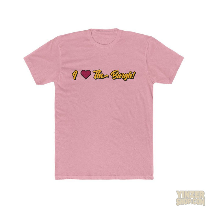 I Love The Burgh T-Shirt T-Shirt Printify Solid Light Pink S 