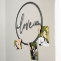 'I Love Us' Circle Wall Decor Wall Decor - YinzerShop