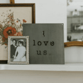 'I Love Us' Wall Decor Wall Decor - YinzerShop