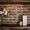 I Love You ASL Decor – Steel Wall Sign | Magnetic Photo Display, Eco Friendly Wall Art Wall Decor - YinzerShop