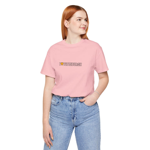 I Loved Pittsburgh Tee — Minimal City Love T-Shirt T-Shirt - YinzerShop