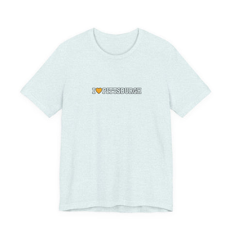 I Loved Pittsburgh Tee — Minimal City Love T-Shirt T-Shirt - YinzerShop
