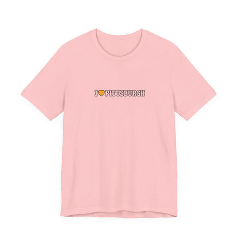 I Loved Pittsburgh Tee — Minimal City Love T-Shirt T-Shirt - YinzerShop
