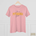 I'm a Pittsburgh Girl - Star Design - Women's Premium Tee T-Shirt Printify   