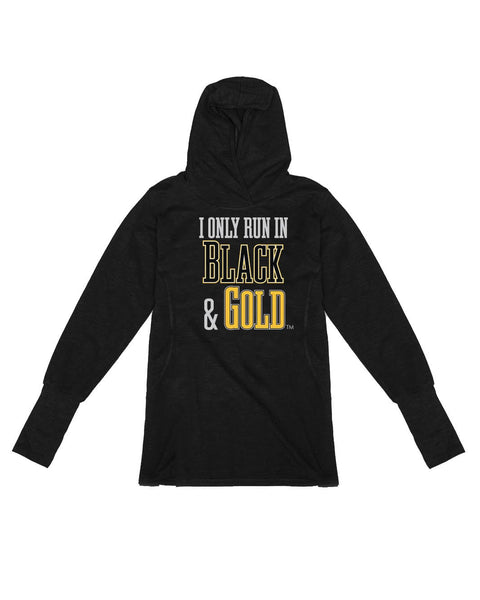 I Only Run in Black and Gold Tops - Multi-Product - YinzerShop