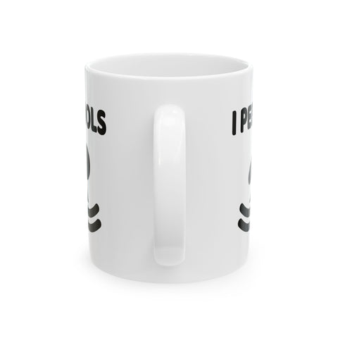 I Pee in Pools (Pittsburgh Sarcasm Series) - Coffee Mugs (11oz, 15oz) Mug - YinzerShop