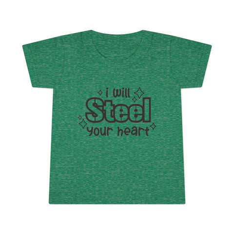 I Will Steel Your Heart - Toddler T-Shirt Kids Apparel - YinzerShop