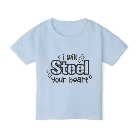 I Will Steel Your Heart - Toddler T-Shirt Kids Apparel - YinzerShop