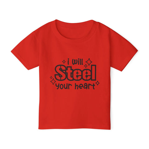 I Will Steel Your Heart - Toddler T-Shirt Kids Apparel - YinzerShop