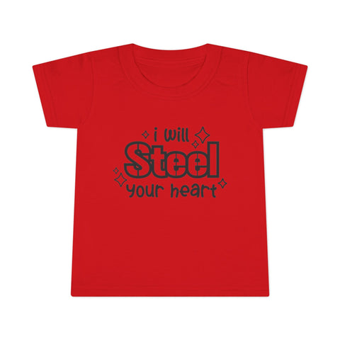 I Will Steel Your Heart - Toddler T-Shirt Kids Apparel - YinzerShop