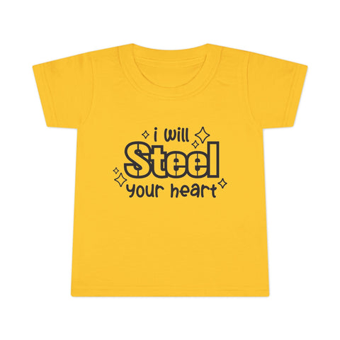 I Will Steel Your Heart - Toddler T-Shirt Kids Apparel - YinzerShop