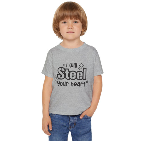 I Will Steel Your Heart - Toddler T-Shirt Kids Apparel - YinzerShop