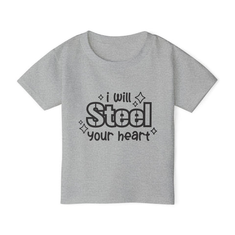 I Will Steel Your Heart - Toddler T-Shirt Kids Apparel - YinzerShop