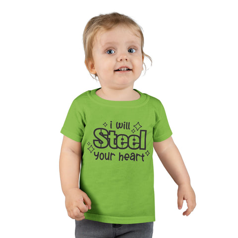 I Will Steel Your Heart - Toddler T-Shirt Kids Apparel - YinzerShop