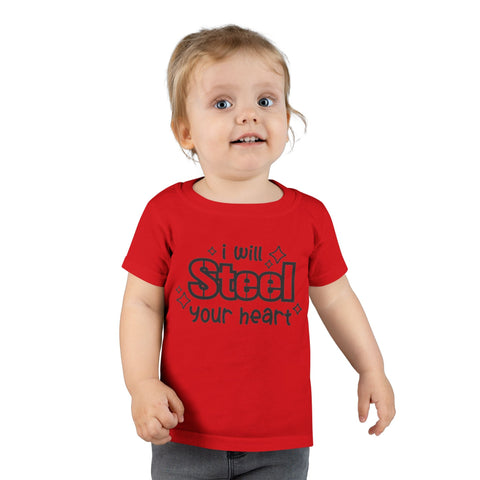 I Will Steel Your Heart - Toddler T-Shirt Kids Apparel - YinzerShop