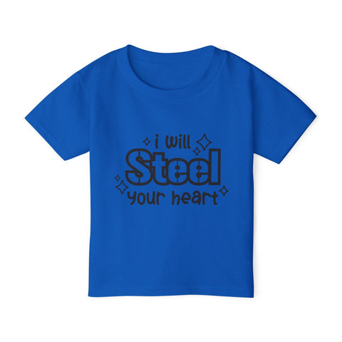 I Will Steel Your Heart - Toddler T-Shirt Kids Apparel - YinzerShop