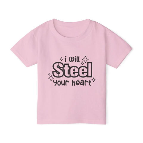 I Will Steel Your Heart - Toddler T-Shirt Kids Apparel - YinzerShop