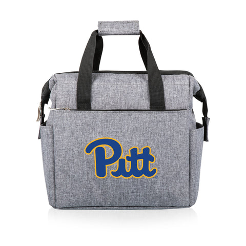 Pittsburgh Panthers - On The Go Lunch Bag Cooler  Picnic Time Family of Brands Heathered Gray First  