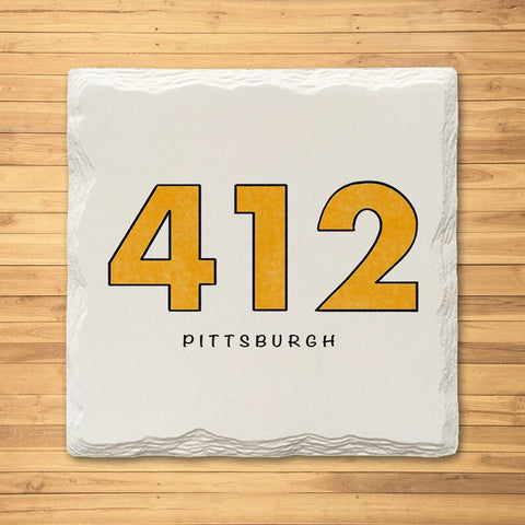 Yinz From the 'Burgh? Variety Pack - Ceramic Drink Coasters - 4 Pack Coasters The Doodle Line