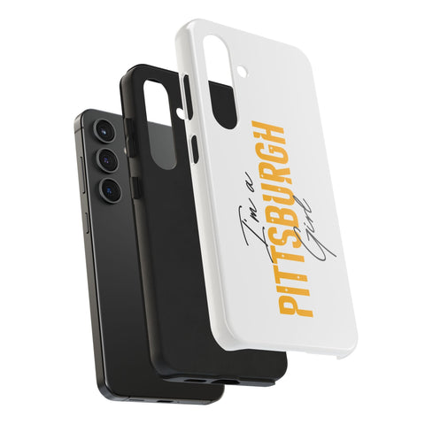 I'm a Pittsburgh Girl iPhone Phone Case Mate Tough Phone Case - YinzerShop
