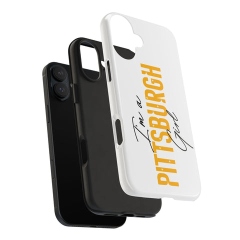 I'm a Pittsburgh Girl iPhone Phone Case Mate Tough Phone Case - YinzerShop