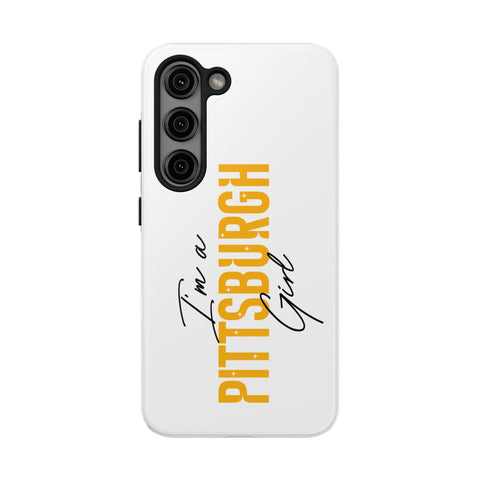 I'm a Pittsburgh Girl iPhone Phone Case Mate Tough Phone Case - YinzerShop