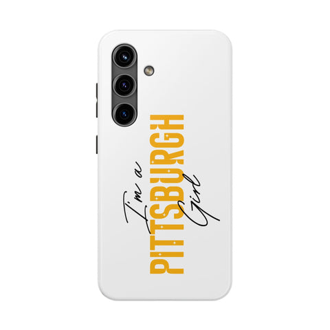 I'm a Pittsburgh Girl iPhone Phone Case Mate Tough Phone Case - YinzerShop