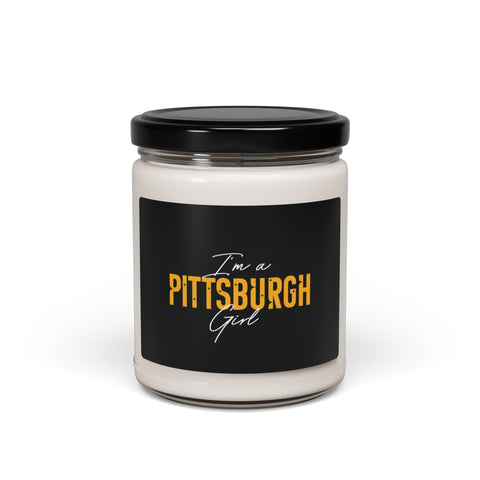 I'm a Pittsburgh Girl Scented Soy Candle, 9oz Home Decor - YinzerShop