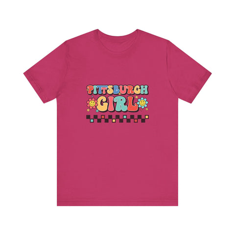 I'm a Pittsburgh Girl - Short Sleeve Tee T-Shirt - YinzerShop