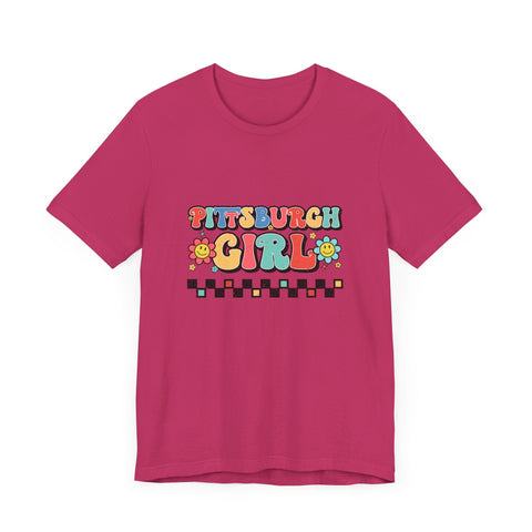 I'm a Pittsburgh Girl - Short Sleeve Tee T-Shirt - YinzerShop