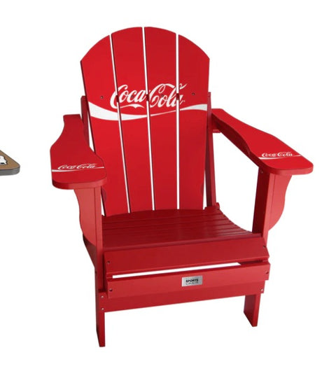 Coca-Cola Adirondack Chair Entertainment Series Chair mycustomsportschair   