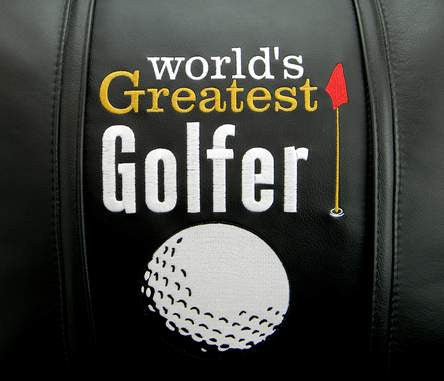 Worlds Greatest Golfer Logo Panel