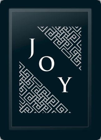 Joy Deco Diagonal Silver Logo Panel