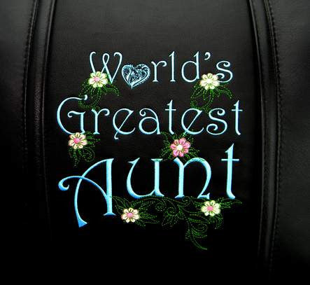 Worlds Greatest Aunt Logo Panel