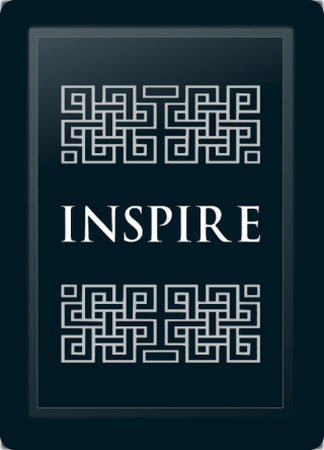 Inspire Deco Horizontal Silver Logo Panel
