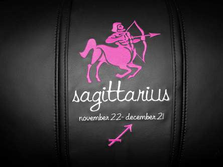 Sagittarius Pink Logo Panel
