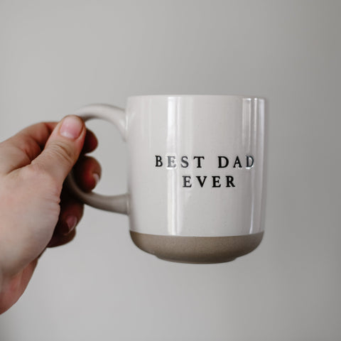 BEST DAD EVER Stoneware Coffee Mug