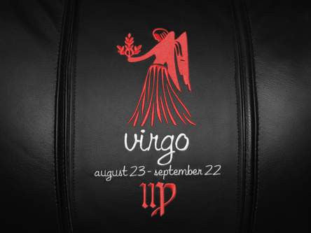 Virgo Red Logo Panel