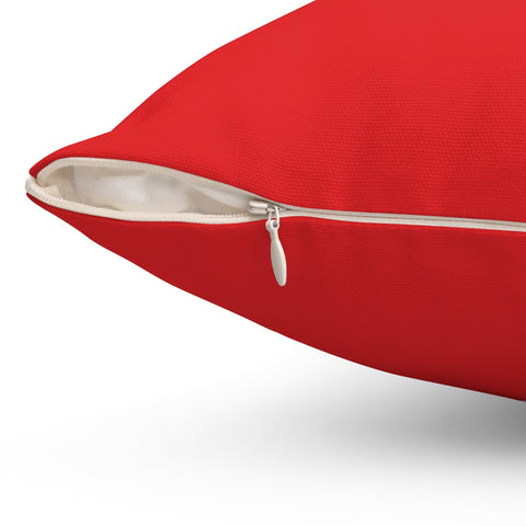 In this house we use Heinz Ketchup - Spun Polyester Square Pillow Home Decor - YinzerShop