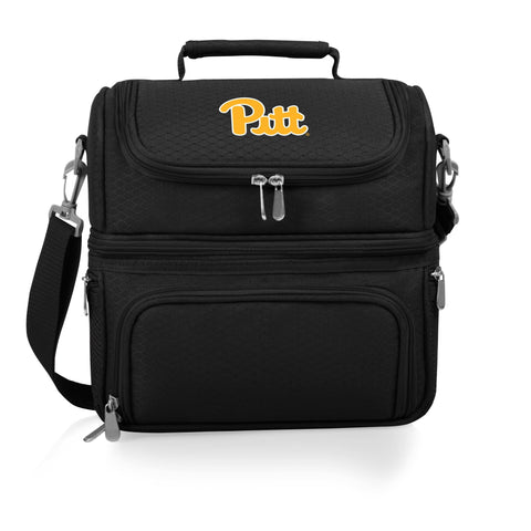 Insulated Lunch Bag | Pittsburgh Panthers Pranzo Cooler With Utensils & Compartments Licensed - YinzerShop