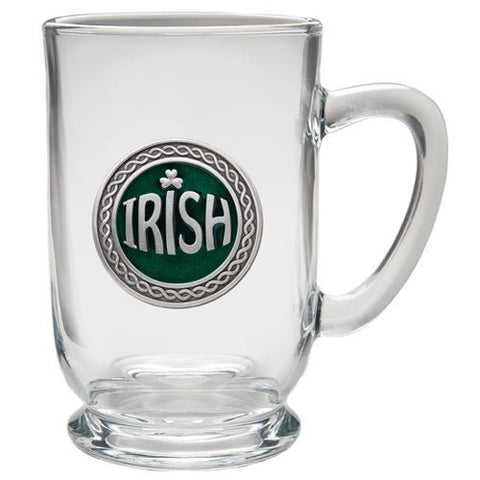 Irish Coffee Mug - Handcrafted Pewter Coffee Mug | Microwave Safe & Dishwasher Safe Cup Coffee Mug - YinzerShop
