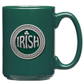 Irish Coffee Mug - Handcrafted Pewter Coffee Mug | Microwave Safe & Dishwasher Safe Cup Coffee Mug - YinzerShop