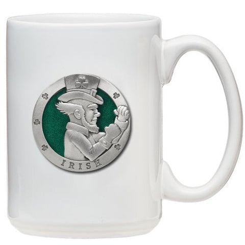 Irish Fighter Coffee Mug – Handcrafted Pewter Coffee Mug | Microwave Safe Cup Coffee Mug - YinzerShop