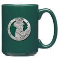 Irish Fighter Coffee Mug – Handcrafted Pewter Coffee Mug | Microwave Safe Cup Coffee Mug - YinzerShop