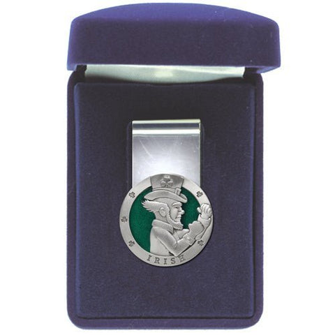 Irish Fighter Money Clip – Spring Steel Cash Holder with Fine Pewter Detail Money Clip - YinzerShop