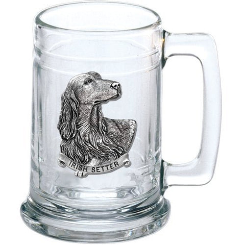 Irish Setter Stein – Handcrafted Pewter Beer Mug with 3D Sculpted Design Stein - YinzerShop